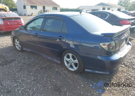 2006 Toyota Corolla S из США, поврежденный, VIN 2T1BR32E16C687903